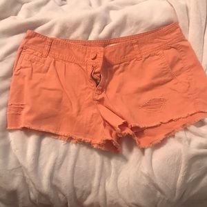 Mossimo supply shorts orange M